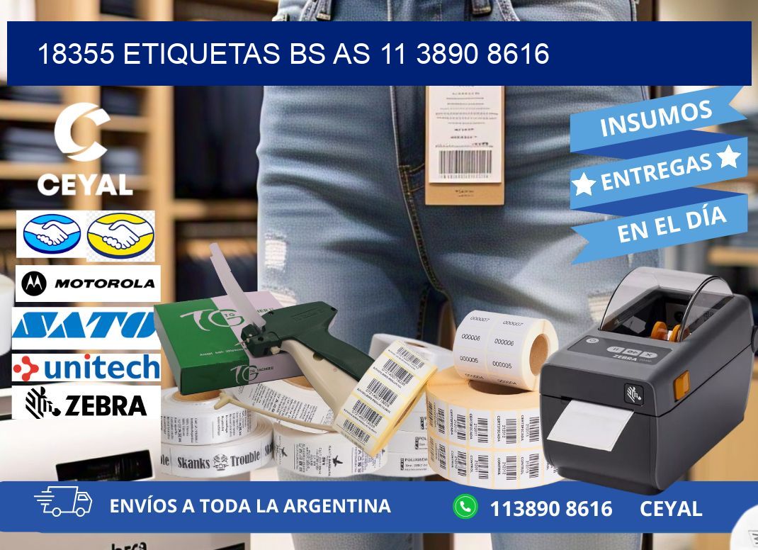 18355 ETIQUETAS BS AS 11 3890 8616