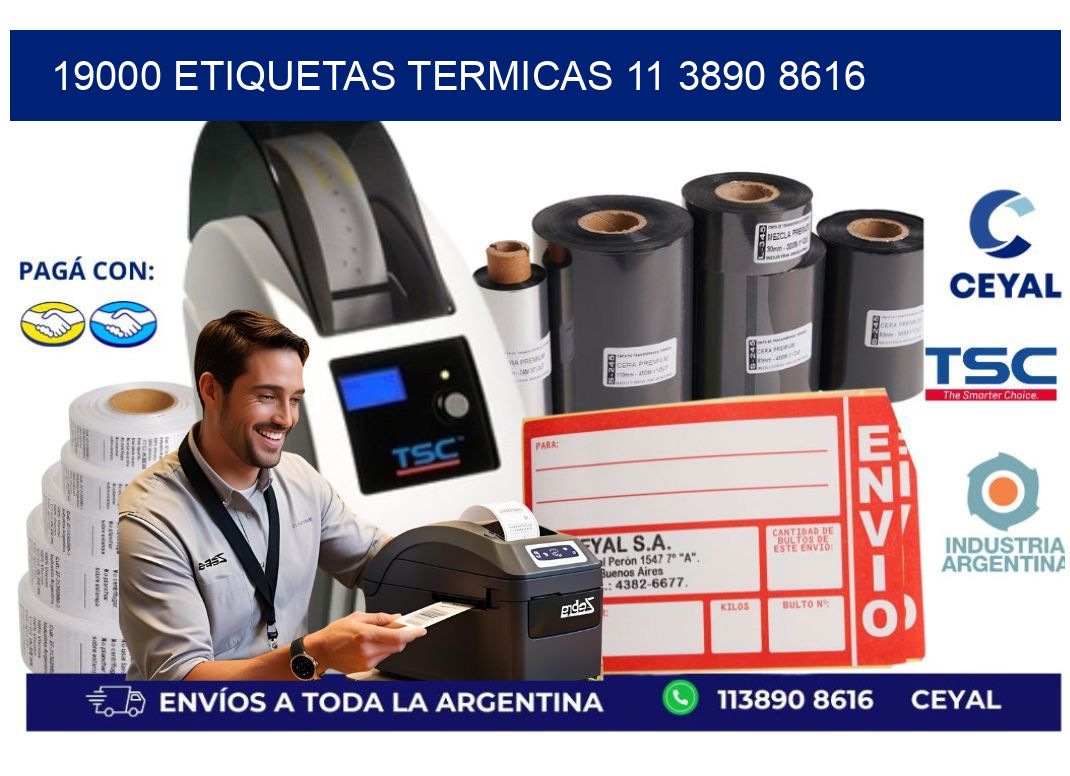 19000 ETIQUETAS TERMICAS 11 3890 8616