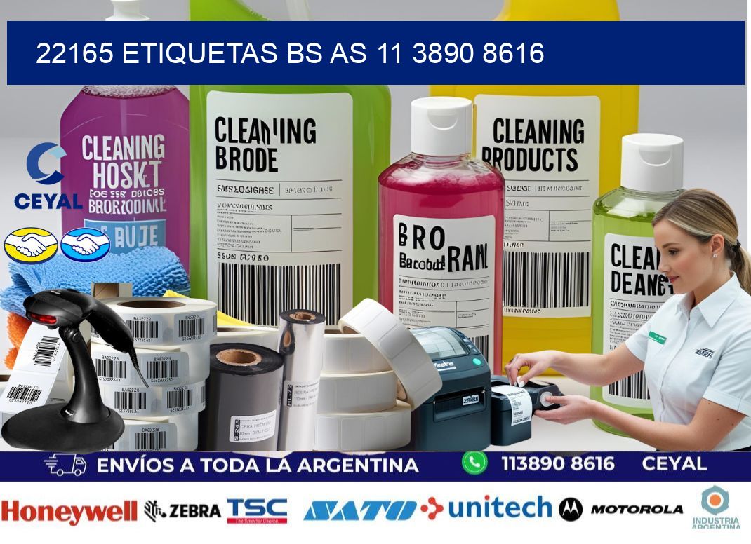 22165 ETIQUETAS BS AS 11 3890 8616