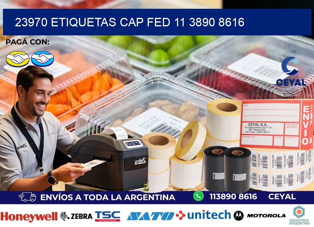 23970 ETIQUETAS CAP FED 11 3890 8616
