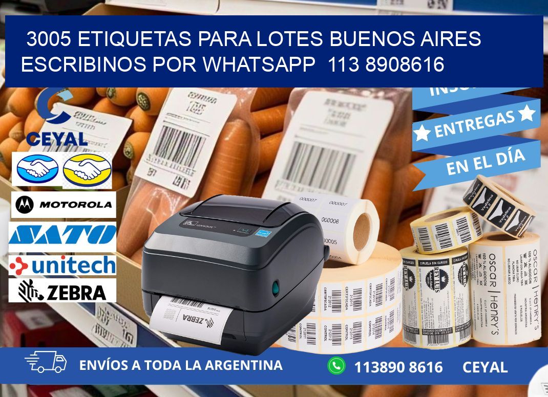 3005 ETIQUETAS PARA LOTES BUENOS AIRES ESCRIBINOS POR WHATSAPP  113 8908616