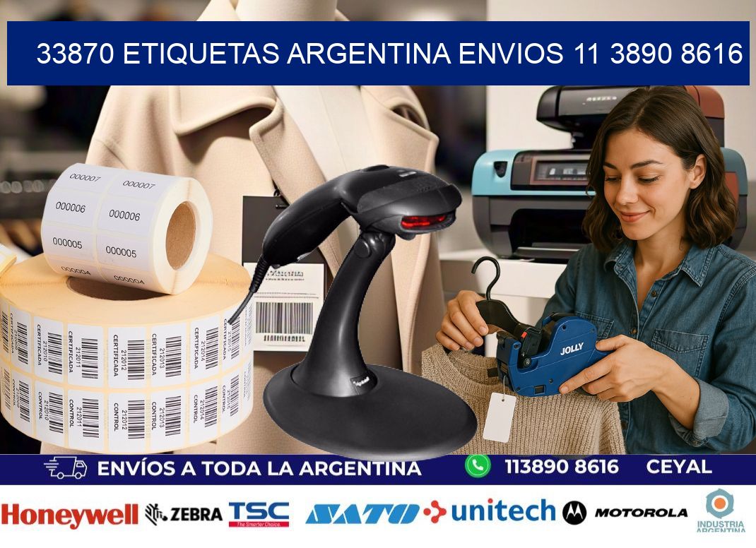 33870 ETIQUETAS ARGENTINA ENVIOS 11 3890 8616
