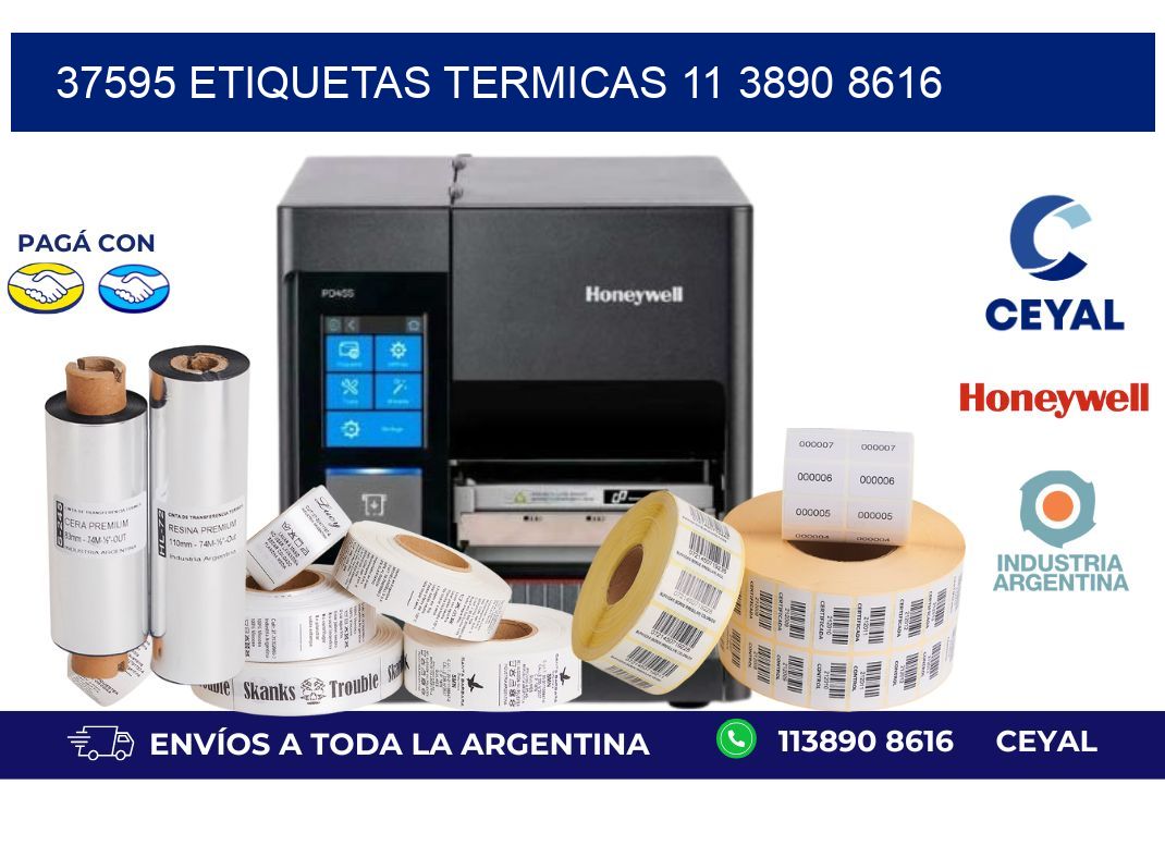 37595 ETIQUETAS TERMICAS 11 3890 8616