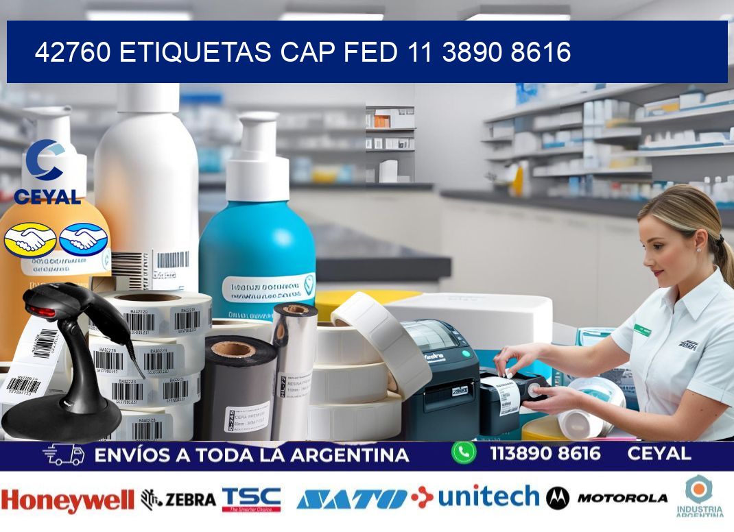 42760 ETIQUETAS CAP FED 11 3890 8616