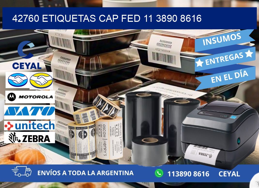 42760 ETIQUETAS CAP FED 11 3890 8616