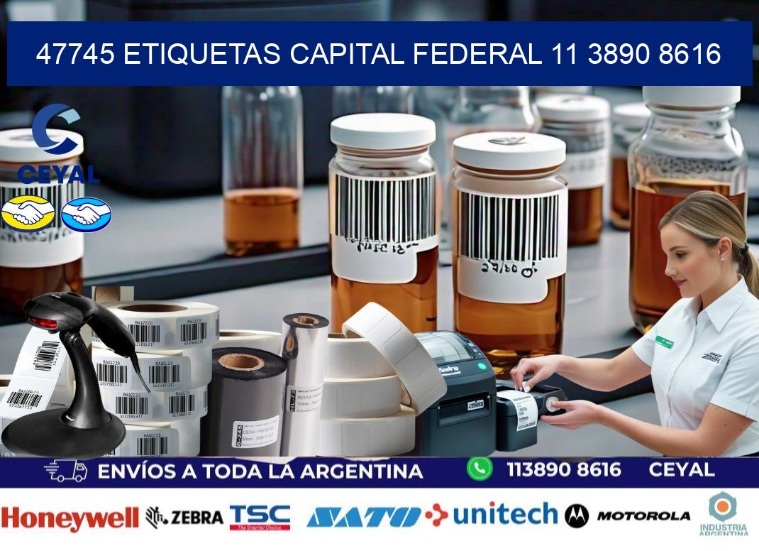47745 ETIQUETAS CAPITAL FEDERAL 11 3890 8616