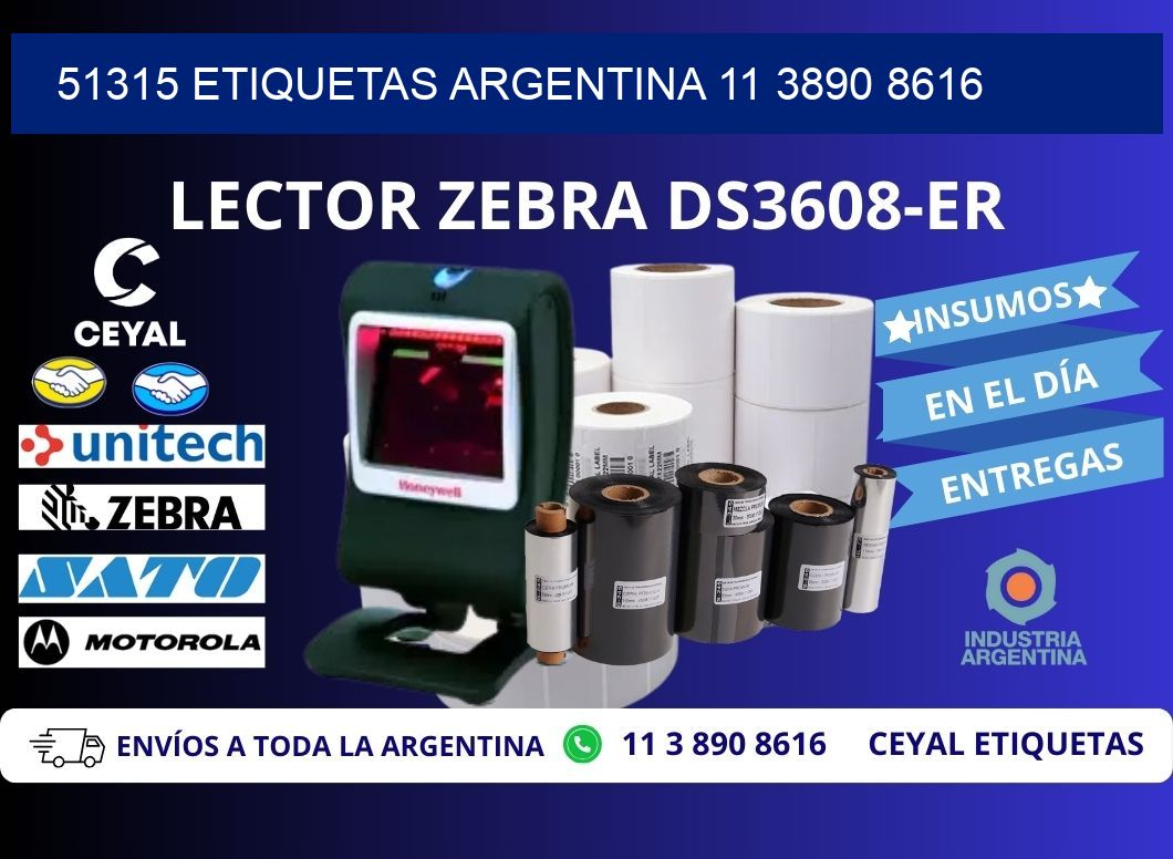 51315 ETIQUETAS ARGENTINA 11 3890 8616