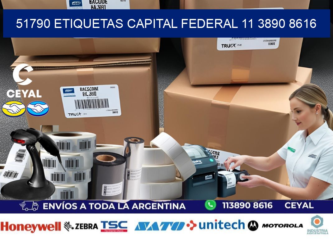 51790 ETIQUETAS CAPITAL FEDERAL 11 3890 8616