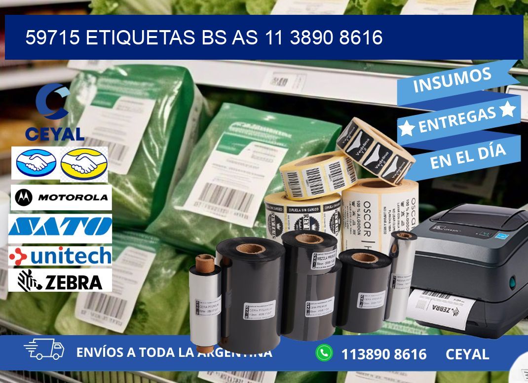 59715 ETIQUETAS BS AS 11 3890 8616