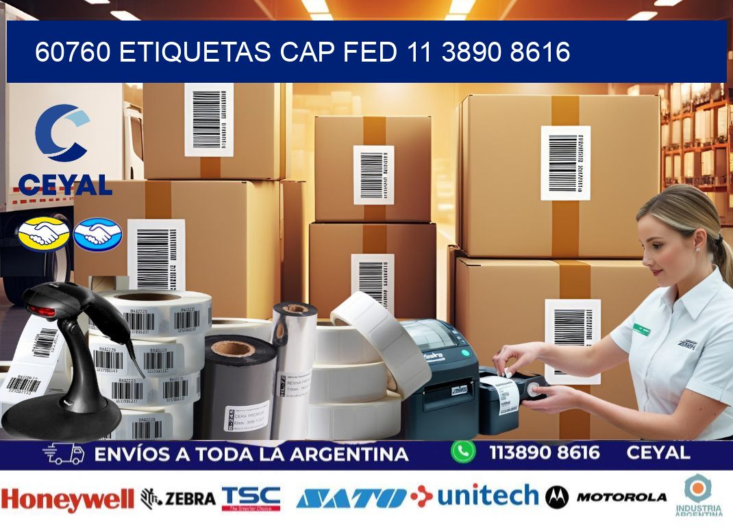 60760 ETIQUETAS CAP FED 11 3890 8616