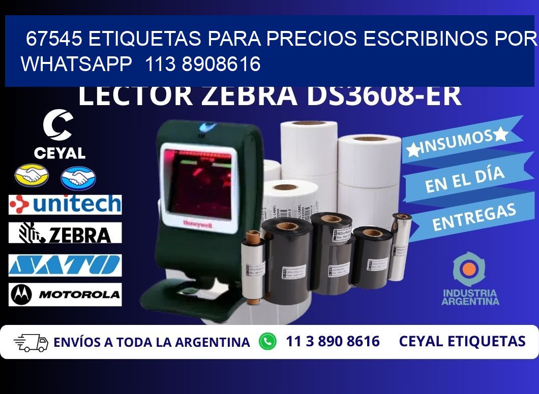 67545 ETIQUETAS PARA PRECIOS ESCRIBINOS POR WHATSAPP 113 8908616