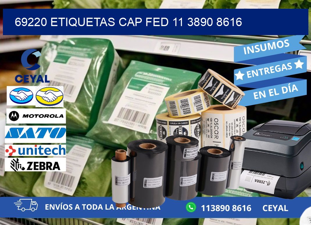69220 ETIQUETAS CAP FED 11 3890 8616
