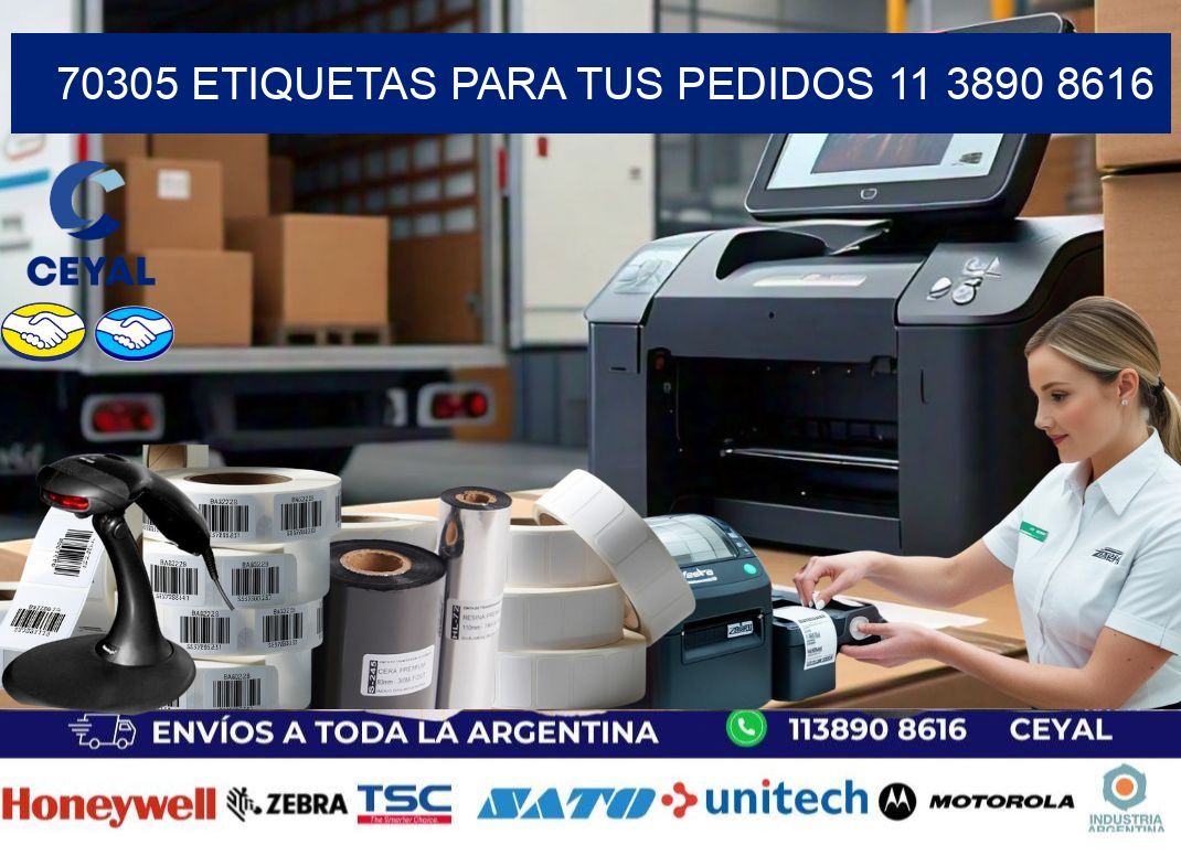 70305 ETIQUETAS PARA TUS PEDIDOS 11 3890 8616