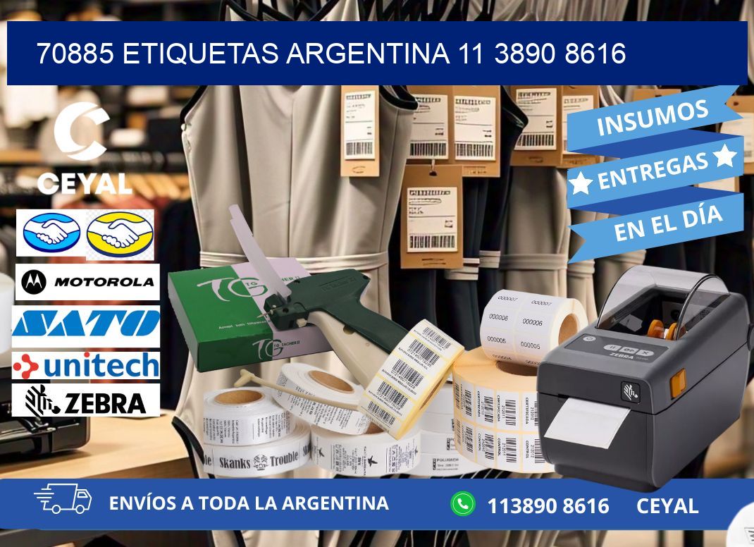 70885 ETIQUETAS ARGENTINA 11 3890 8616