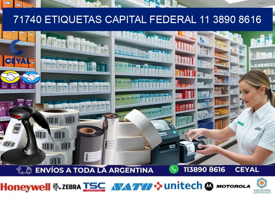 71740 ETIQUETAS CAPITAL FEDERAL 11 3890 8616