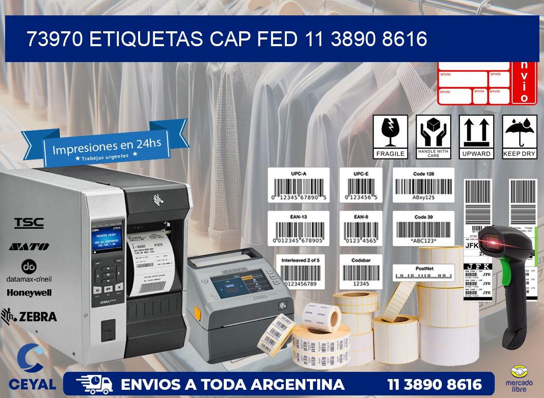 73970 ETIQUETAS CAP FED 11 3890 8616