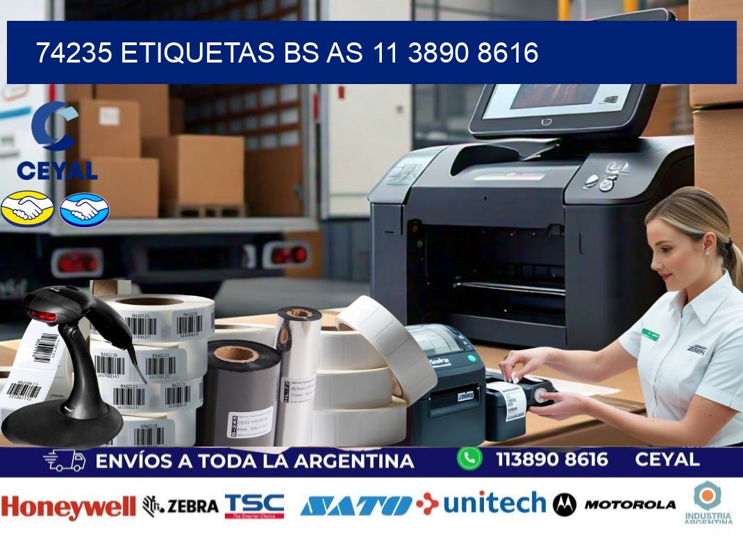 74235 ETIQUETAS BS AS 11 3890 8616