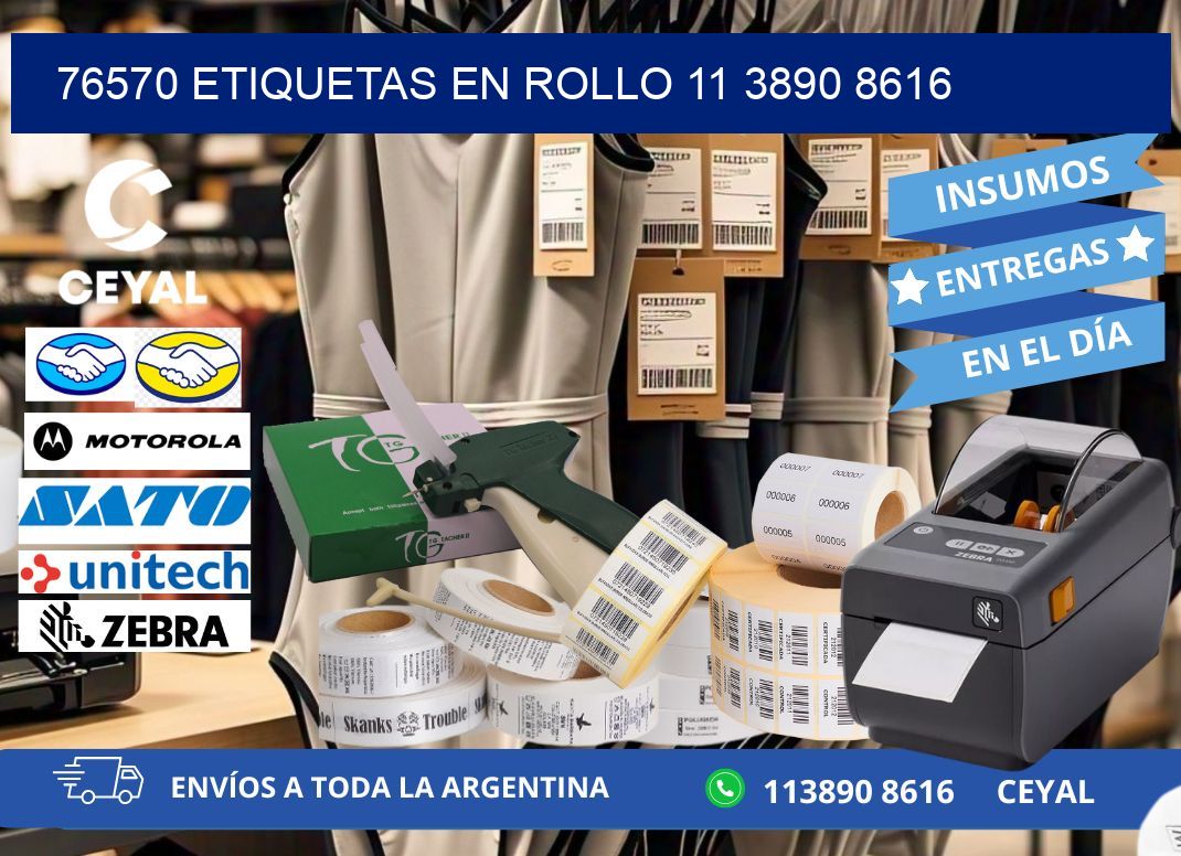 76570 ETIQUETAS EN ROLLO 11 3890 8616