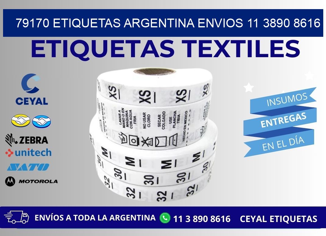 79170 ETIQUETAS ARGENTINA ENVIOS 11 3890 8616
