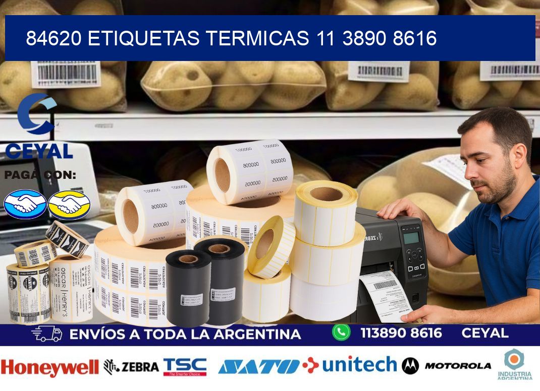 84620 ETIQUETAS TERMICAS 11 3890 8616