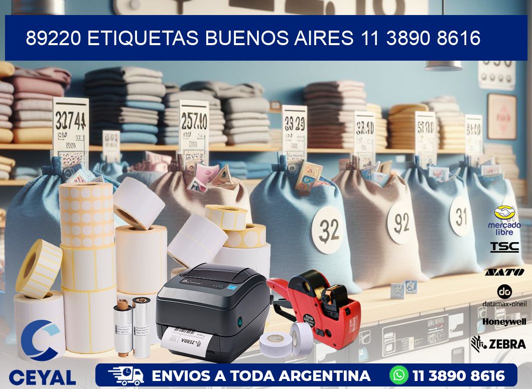 89220 ETIQUETAS BUENOS AIRES 11 3890 8616