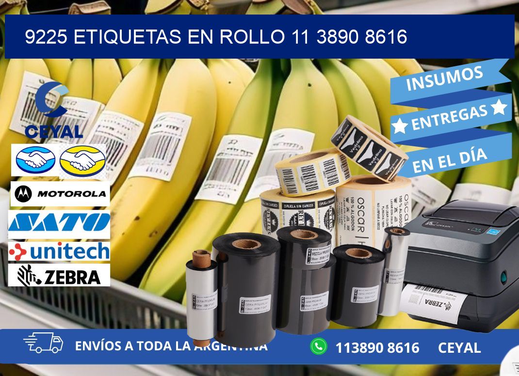 9225 ETIQUETAS EN ROLLO 11 3890 8616