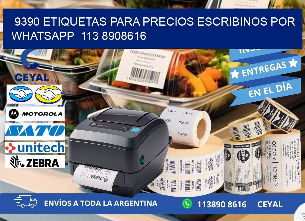 9390 ETIQUETAS PARA PRECIOS ESCRIBINOS POR WHATSAPP  113 8908616