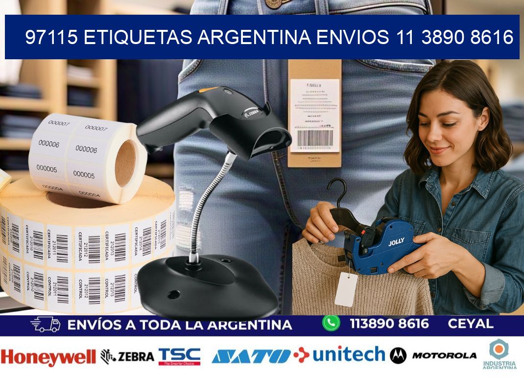 97115 ETIQUETAS ARGENTINA ENVIOS 11 3890 8616