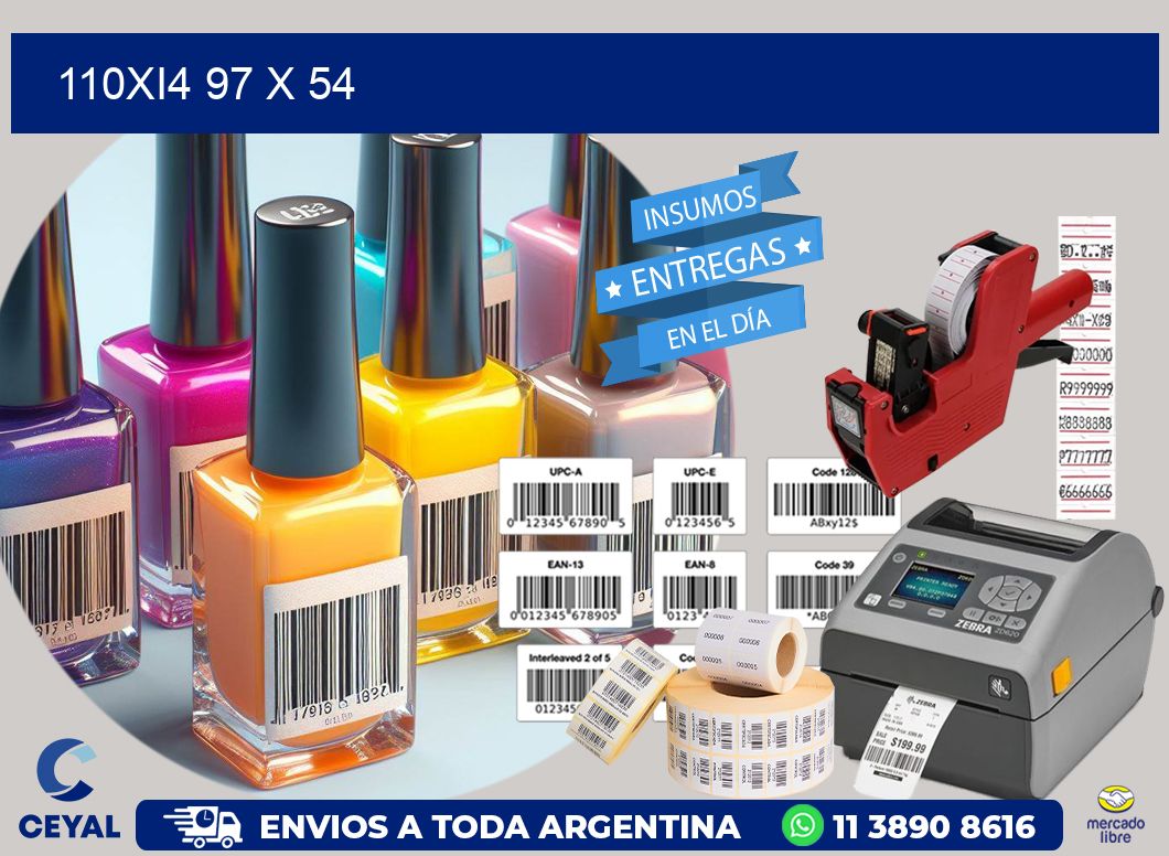 110Xi4 97 x 54
