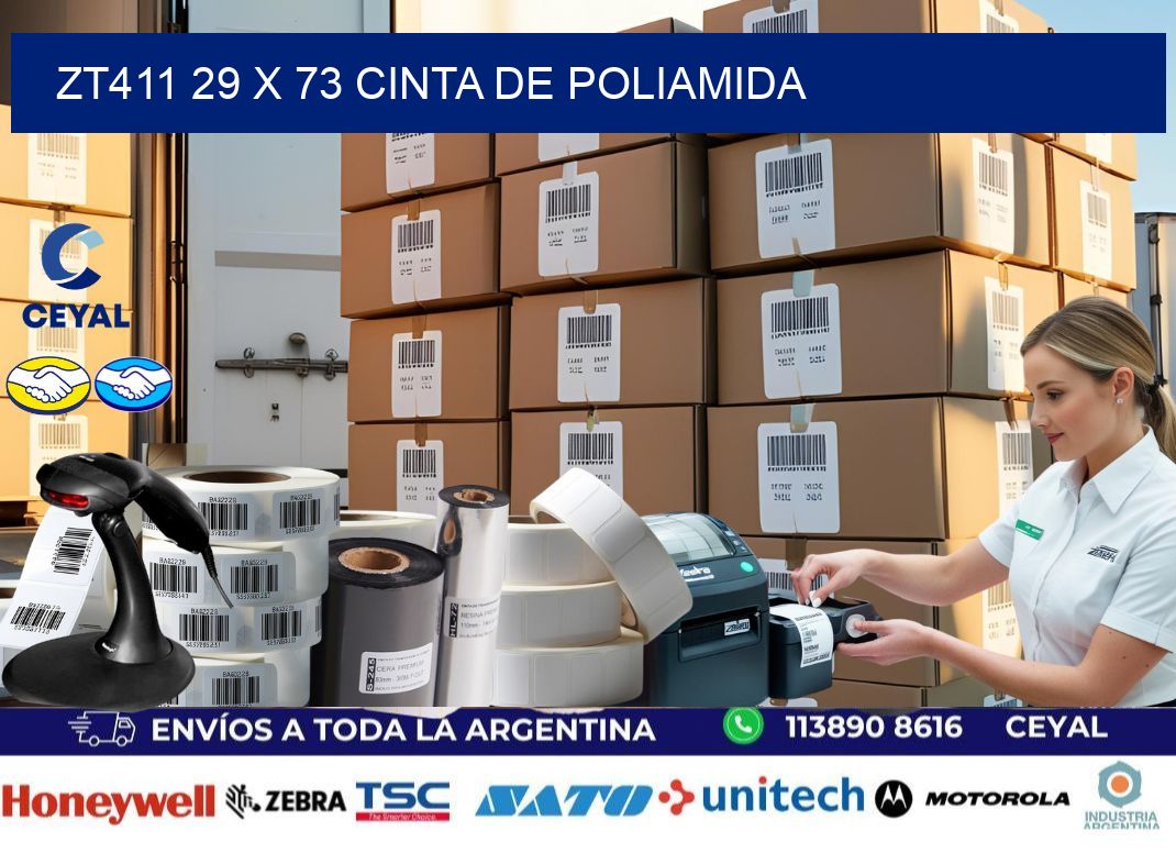 ZT411 29 x 73 CINTA DE POLIAMIDA