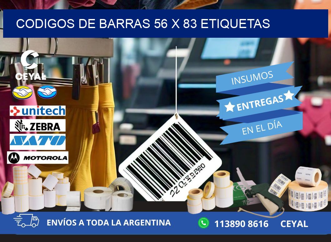 codigos de barras 56 x 83 etiquetas