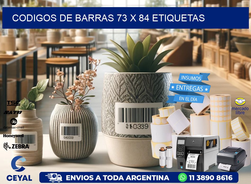 codigos de barras 73 x 84 etiquetas