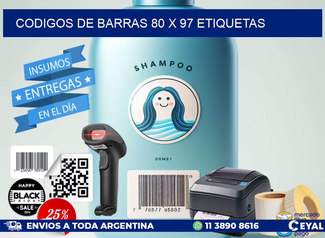 codigos de barras 80 x 97 etiquetas