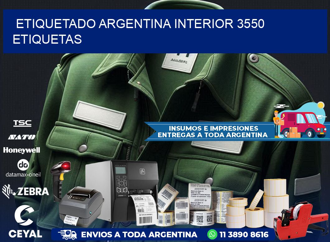 etiquetado argentina interior 3550 etiquetas