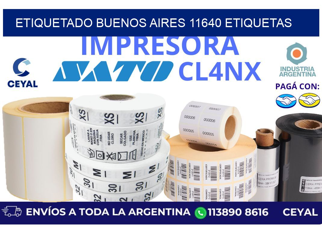 etiquetado buenos aires 11640 etiquetas