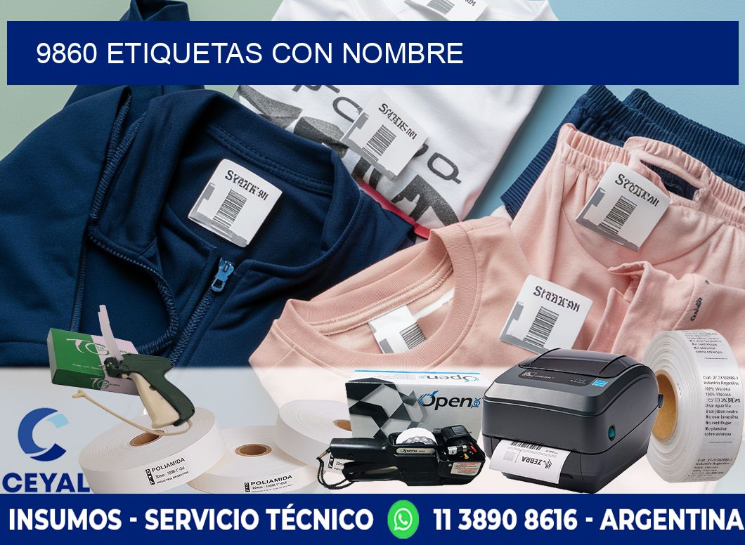 9860 etiquetas con nombre