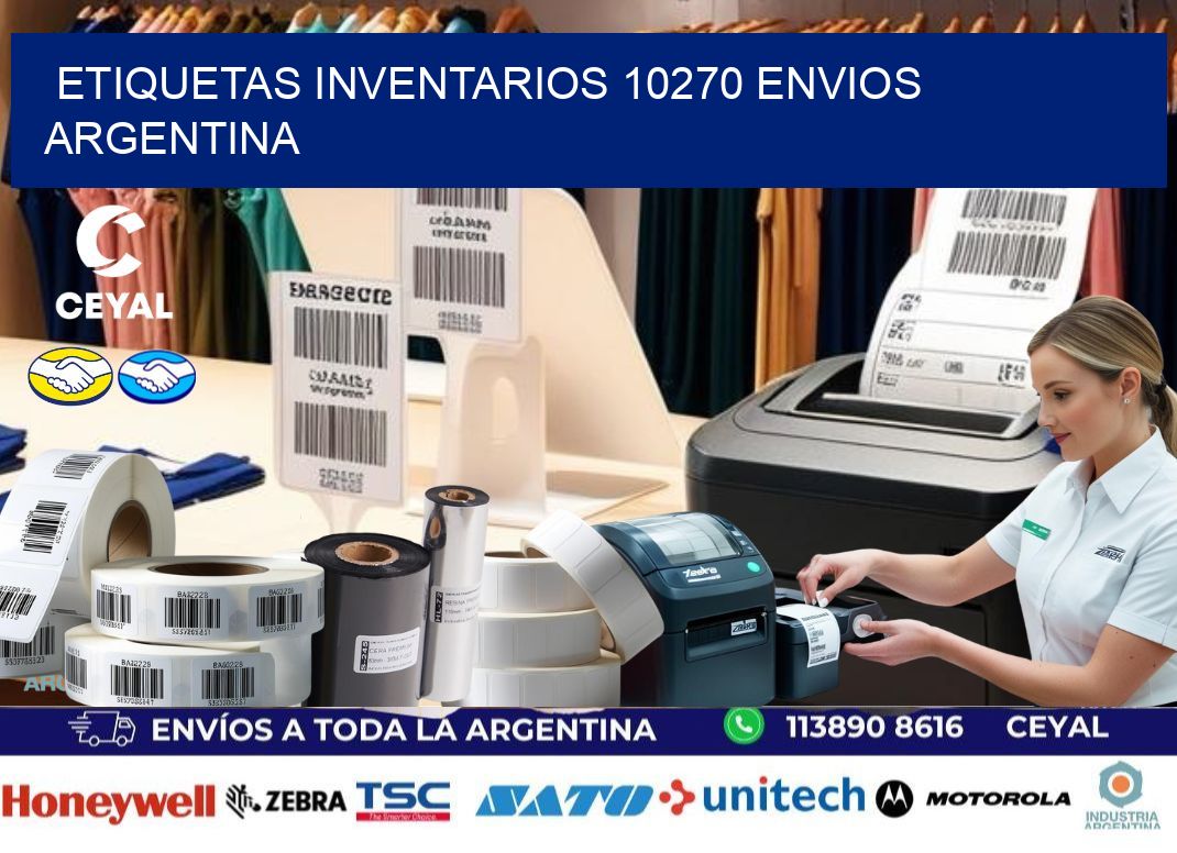 etiquetas inventarios 10270 ENVIOS ARGENTINA