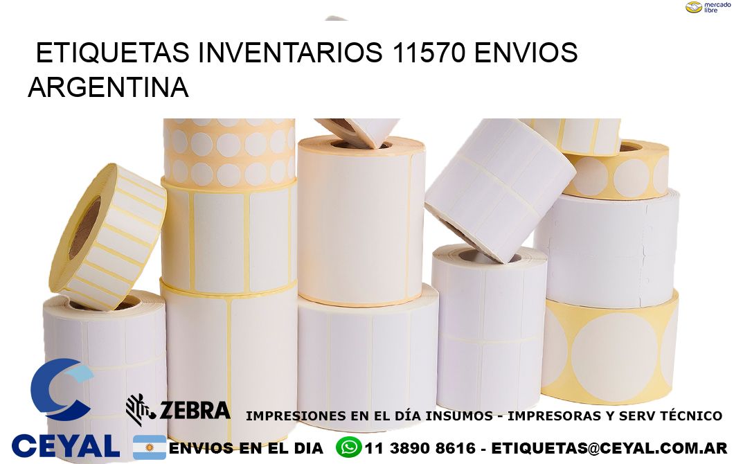 etiquetas inventarios 11570 ENVIOS ARGENTINA