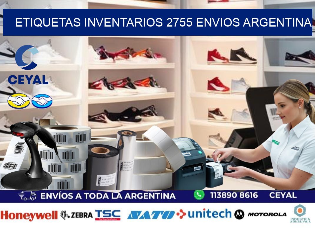etiquetas inventarios 2755 ENVIOS ARGENTINA
