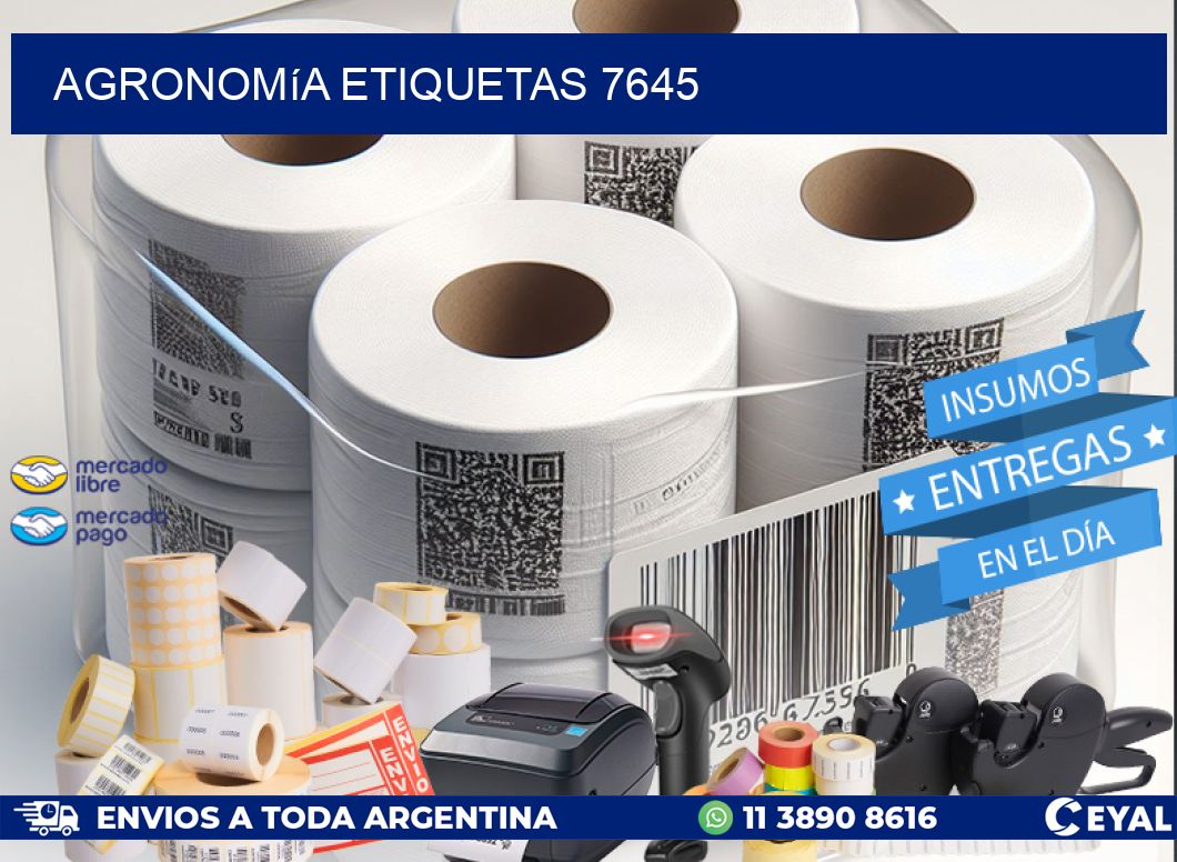 Agronomía etiquetas 7645
