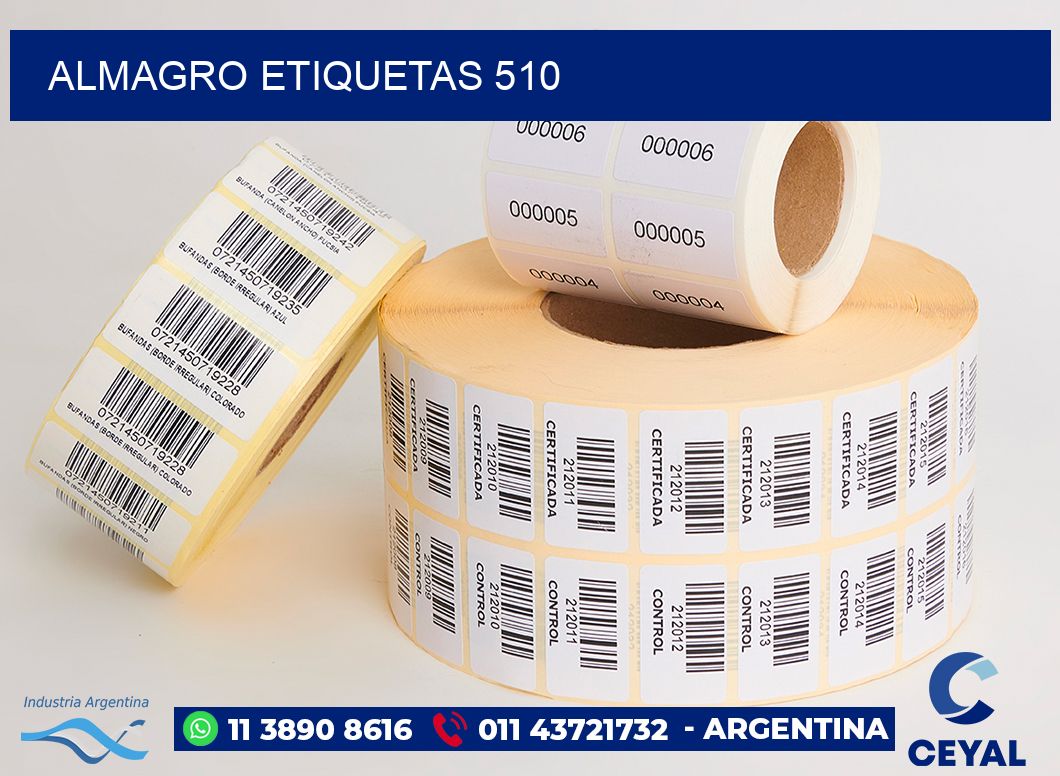 Almagro etiquetas 510