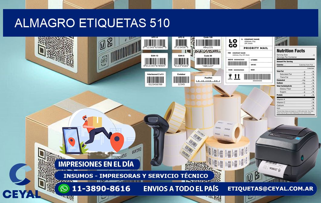 Almagro etiquetas 510