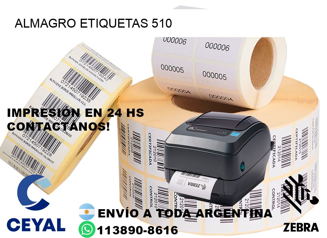 Almagro etiquetas 510