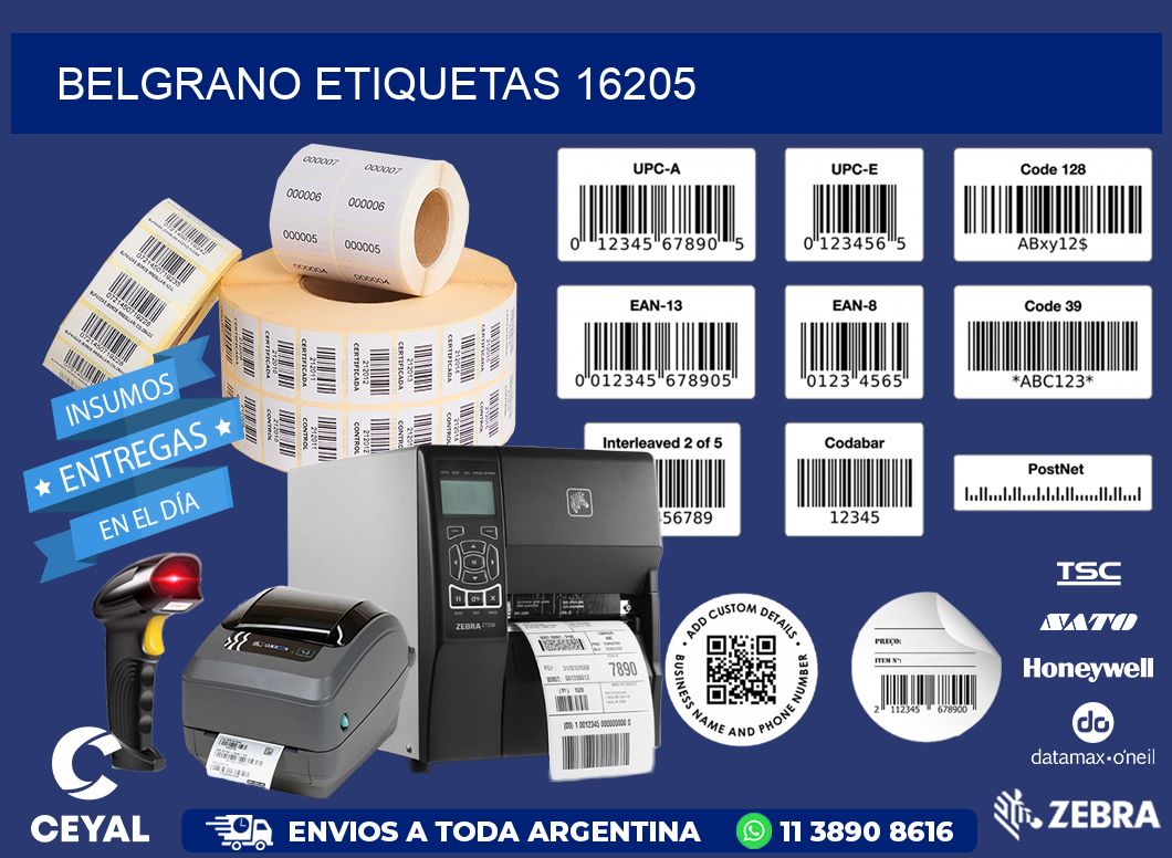 Belgrano etiquetas 16205