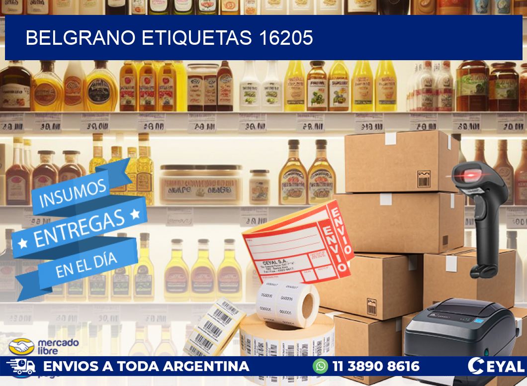 Belgrano etiquetas 16205