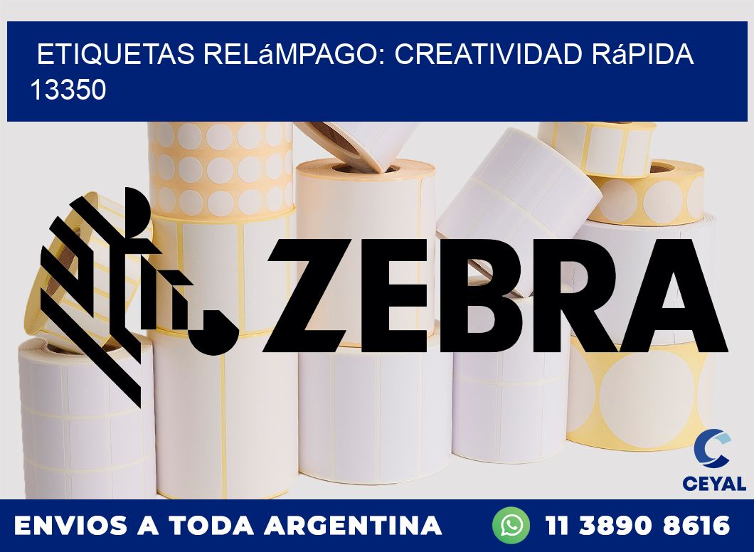 Etiquetas Relámpago: Creatividad Rápida 13350