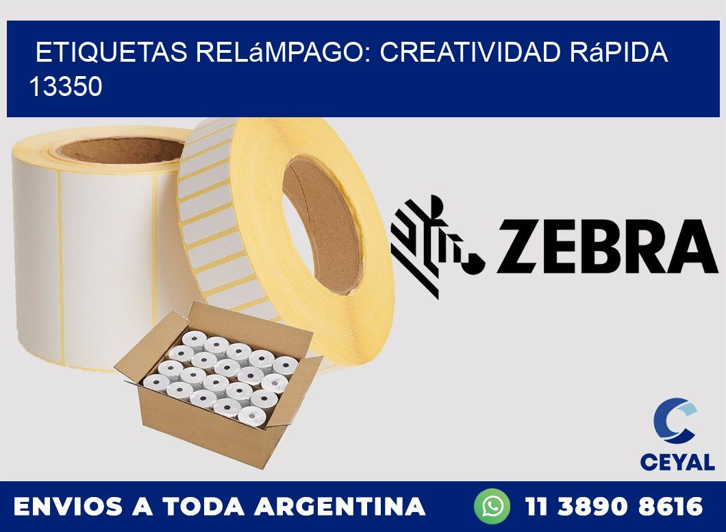 Etiquetas Relámpago: Creatividad Rápida 13350