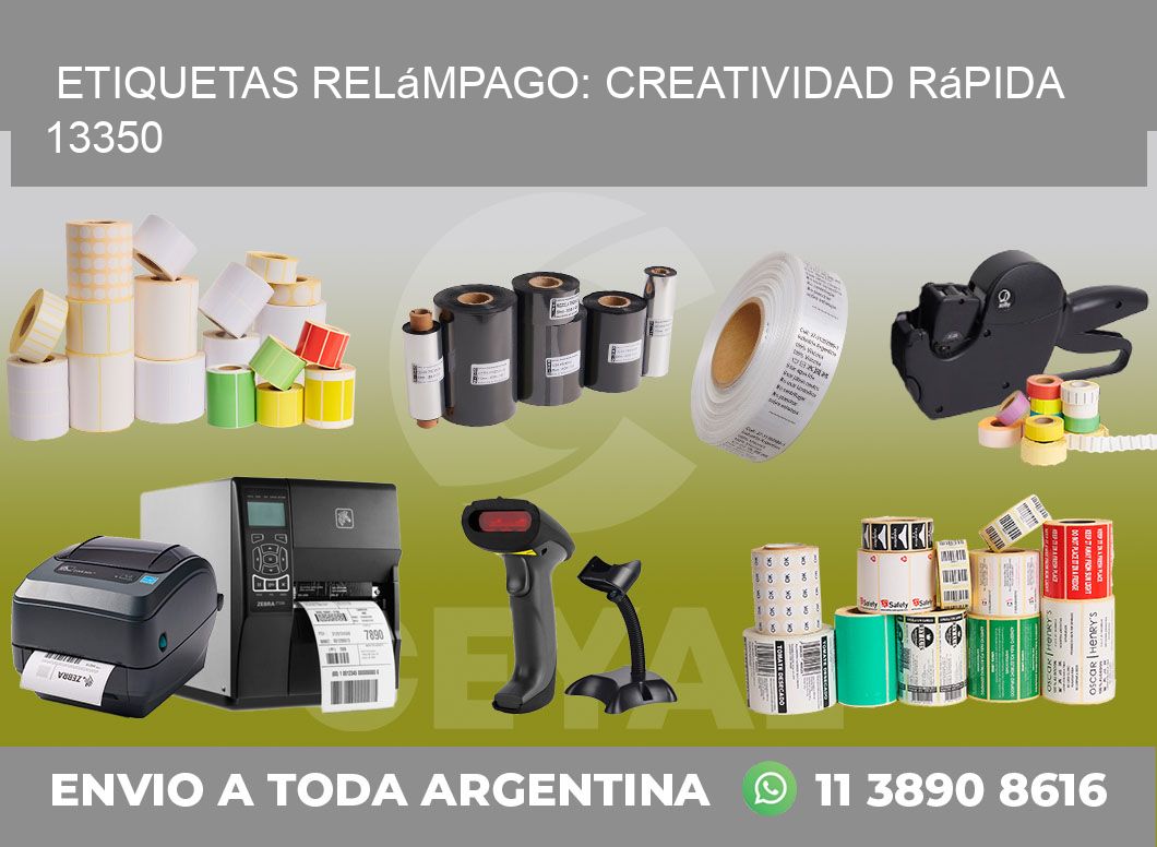 Etiquetas Relámpago: Creatividad Rápida 13350