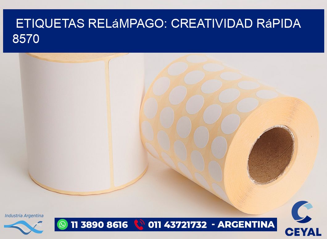 Etiquetas Relámpago: Creatividad Rápida 8570