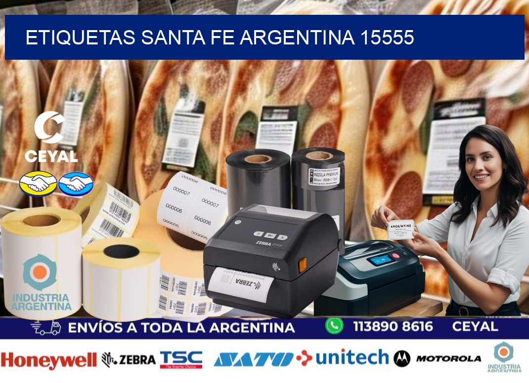 Etiquetas Santa Fe Argentina 15555